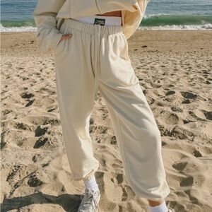 Daily Drills Boxer Sweatpants in Sand